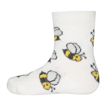 Socken mit Biene Biobaumwolle